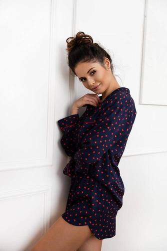 Piżama damska Maisie Sensis -granatowy
