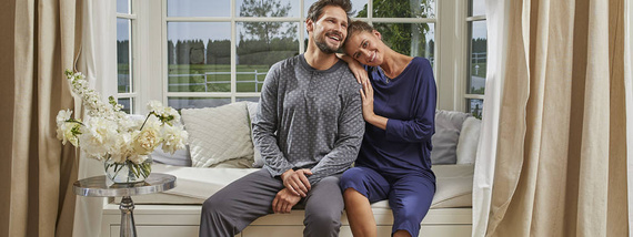 Piżama Damska 3/4 rękaw, 3/4 spodnie Song Italian Fashion - granatowy