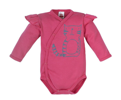 Body kopertowe z długim rękawem "FRISKY" Makoma ecru