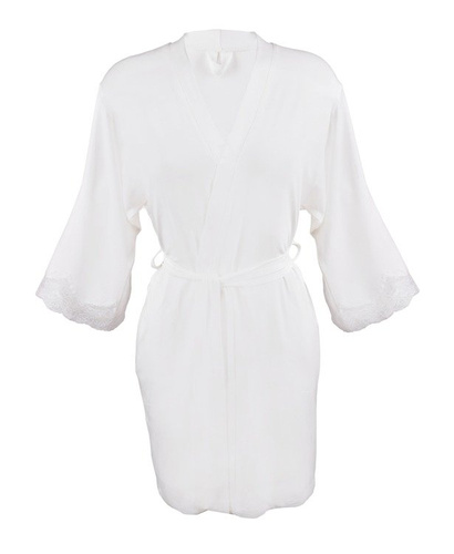 Rachela Podomka Szlafrok Damski Dkaren - ecru