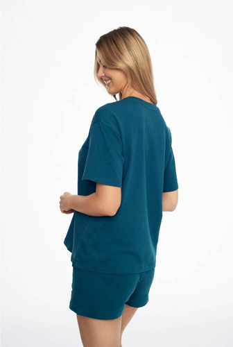 Piżama Damska 41314 Abstract Henderson - turkusowy