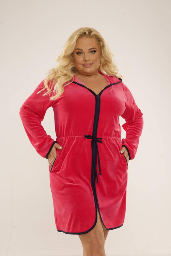 313 Desiree Szlafrok De Lafense - malina