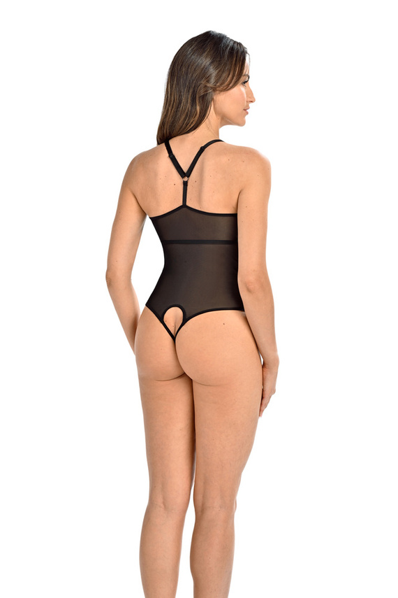 Body damskie na ramiączkach Vanessa Teyli - czarny