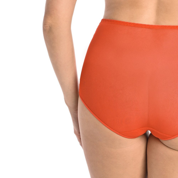 Figi wysoki stan Retro Teyli - czerwony