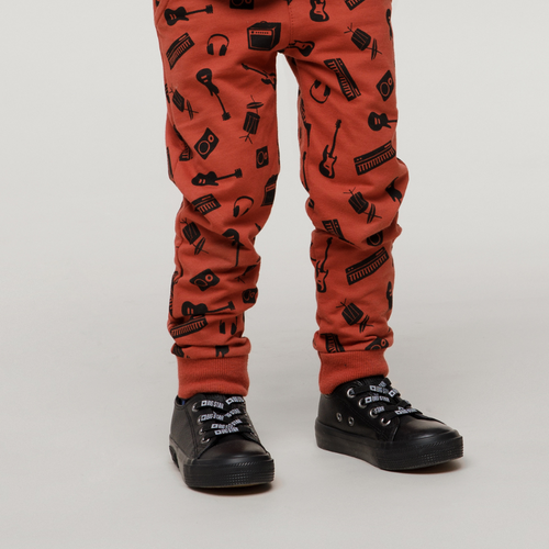 Leginsy Lets Rock Pinokio - czerwony