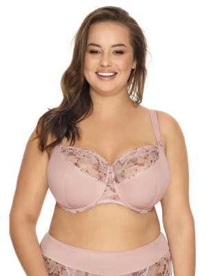 Biustonosz półusztywniany 1044 Pamela Maxi Gaia - różowy