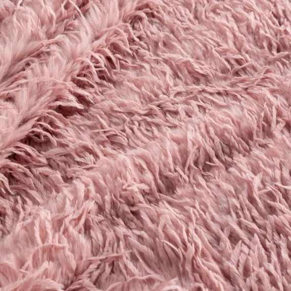 Koc narzuta włochacz Adore futrzak Eurofirany pudrowy