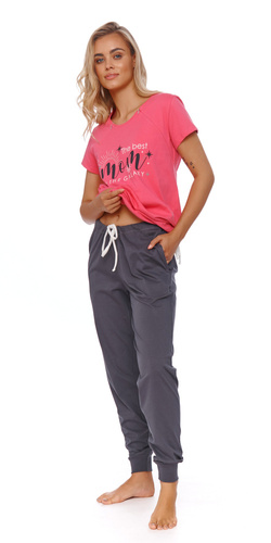 Piżama Damska 9901 Doctor Nap - peony