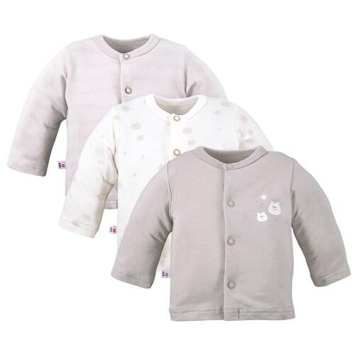 3-pak Kaftanik bawełniany Petite Eevi- miś