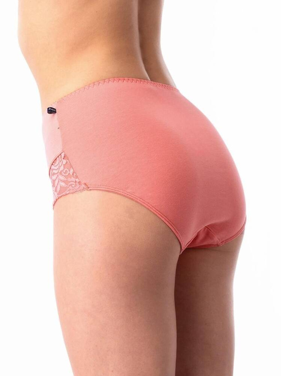 Figi damskie LPF 531 2-pak Key koralowy ecru