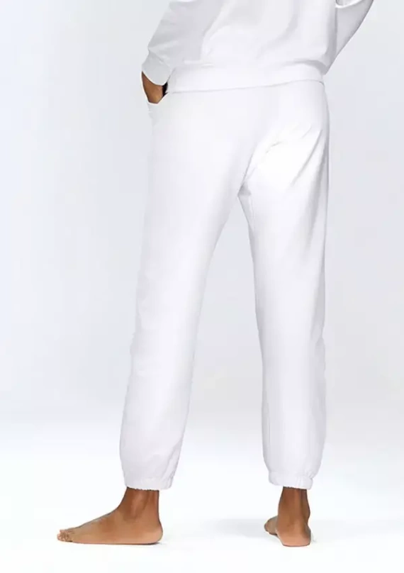 Spodnie dresowe Wenezja Dkaren biały