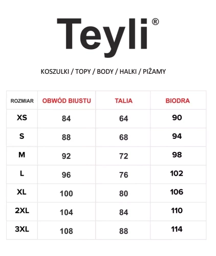 Siateczkowa Koszula Nocna Rocca Teyli - czarna