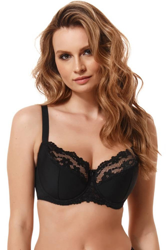 Biustonosz miękki 0084 Kostar- czarny