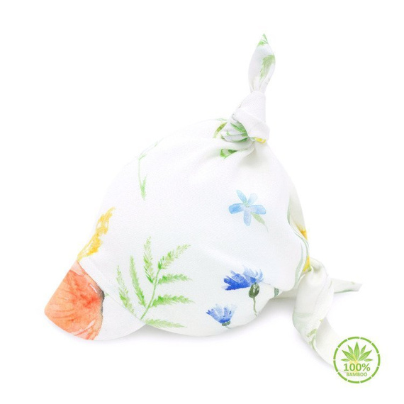 Bambusowa chustka z daszkiem Mikrokosmos- Makaszka