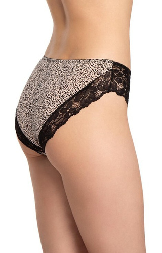 Bawełniane figi damskie Lama L-1586 BI – 2 sztuki, klasyczny fason