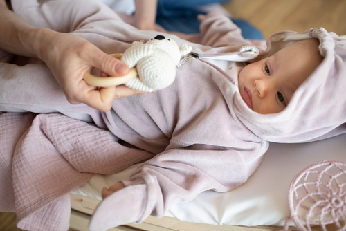 Kombinezon niemowlęcy Hello Pinokio - różowy