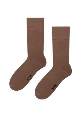 art.124 Bamboo Skarpety męskie Steven beżowy ciemny