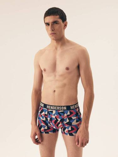 2-pak Bokserki męskie 42620 Shield   Henderson granatowy