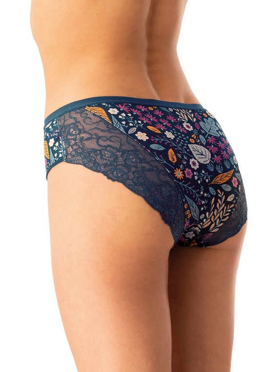 Key LPC 570 – figi damskie z bawełny, 2 sztuki w pudełku, klasyczny krój