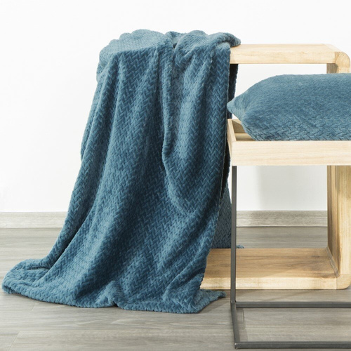 Cindy 3 Koc, narzuta   Designe91 -grafitowy