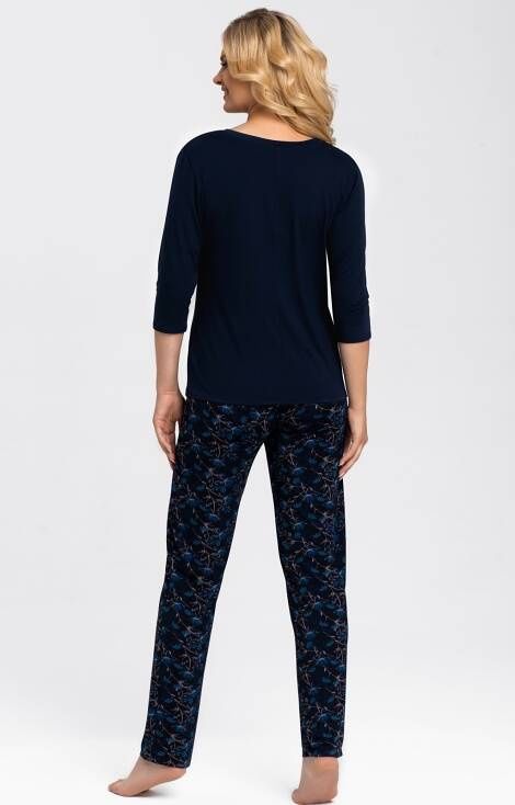 Piżama Damska Aretha Babella- granat