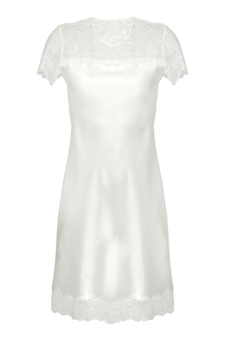 Louise Halka satynowa damska DKaren - jasny ecru