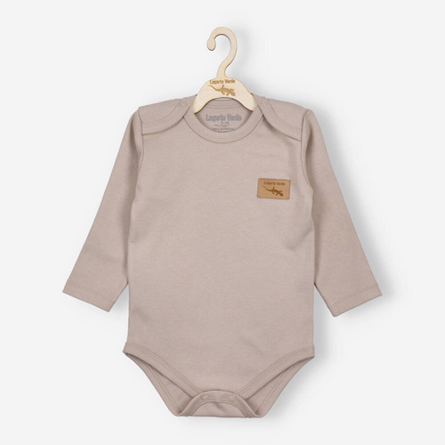 Gładkie Body Lagarto Verde - beżowy