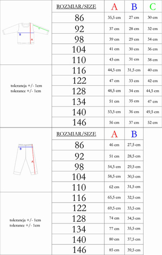 213036 Piżama dziecięca Nelly Nicol 