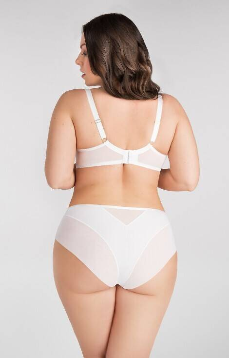 Gorsenia Figi damskie K 851 Forever biały