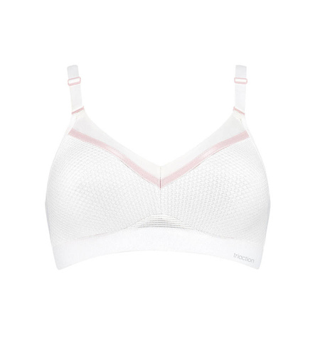 Triaction free motion Biustonosz sportowy bez fiszbin - white 