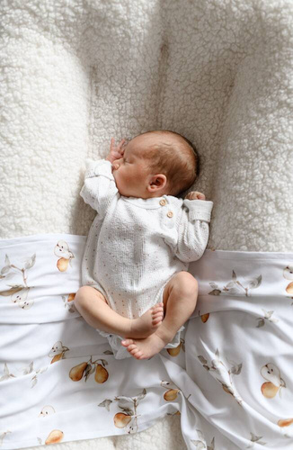 Otulacz bambusowy z chwostami Pears Yosoy 