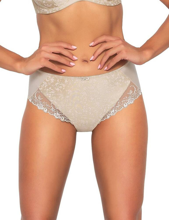 Figi Damskie Brazyliany 2054/B AVA - beżowy