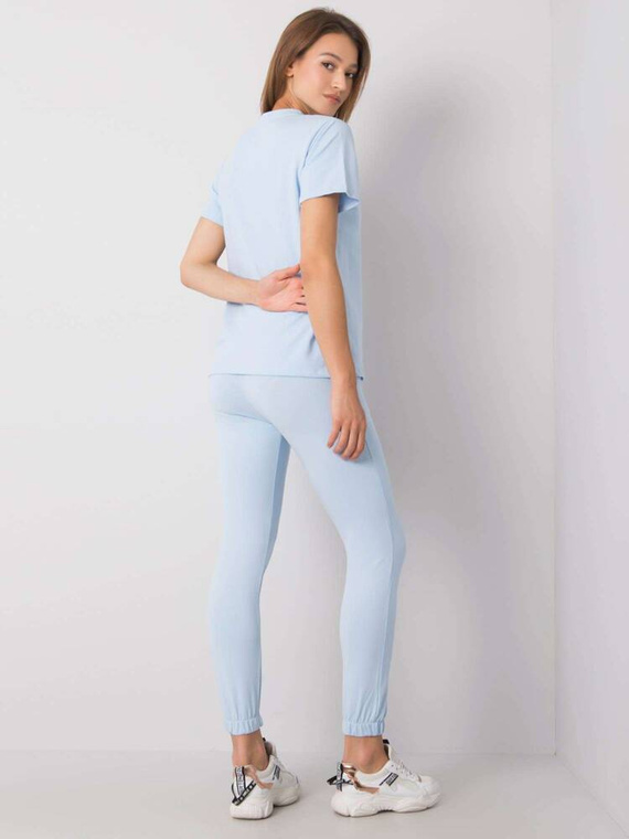 Komplet damski RV-KMPL-6703.66 Paris - jasny niebieski