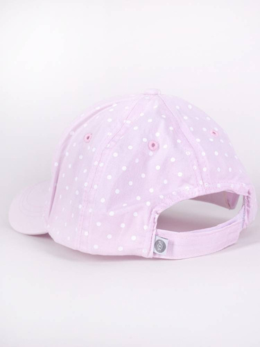 CZD-0635 Girl Czapka dziecięca YO! różowy