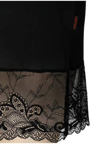 Półhalka damska Mewa 86380 Kinga czarny