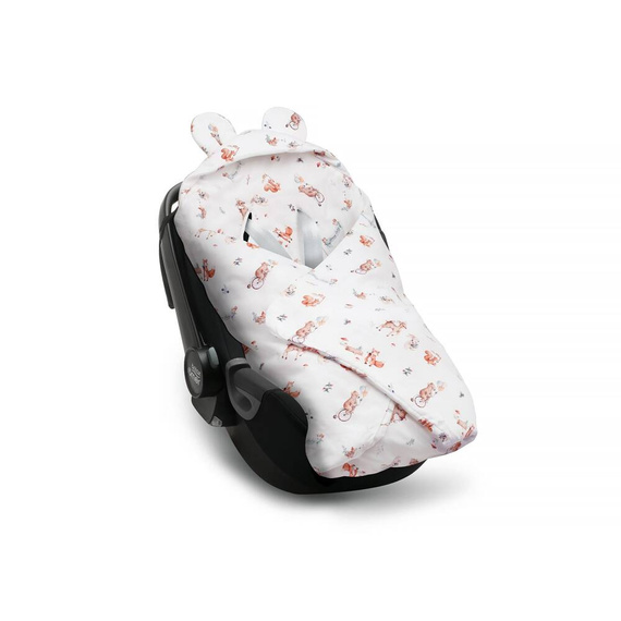 Kocyk bambusowy do fotelika samochodowego Forest Friends Yosoy