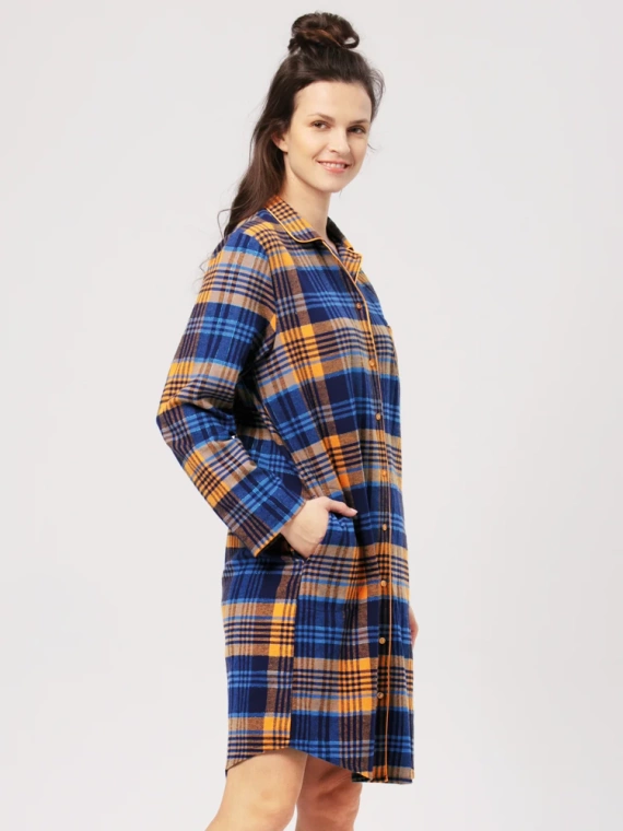 Koszula damska LND 481 Key - granatowy