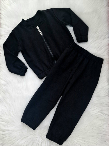 Gracja Bambarillo czarny– spodnie dziewczęce dziecięce | Styl i komfort na co dzień