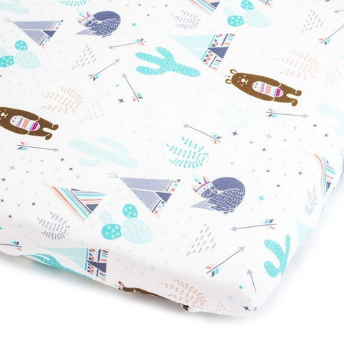 Prześcieradło z gumką Herbarium - Makaszka