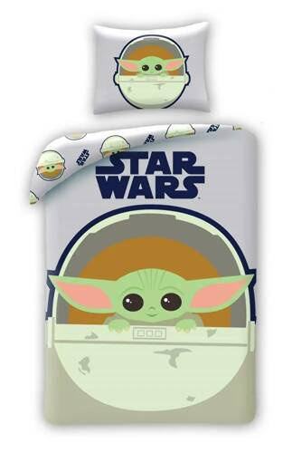 Pościel bawełniana 1526BL Star Wars Halantex szary