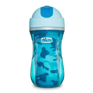 Kubek termiczny ze składaną silikonową rurką 266 ml  14m+ Chicco