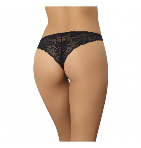 Figi koronkowe brazyliany Lacea Teyli - czarny