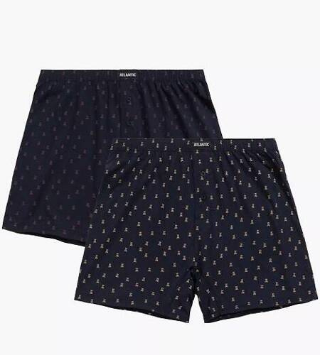 Bokserki męskie 2MBX-063 A'2 Atlantic -granatowy