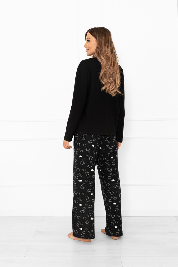 Piżama damska Bonnie – rodzinna kolekcja z uroczymi owieczkami Italian Fashion