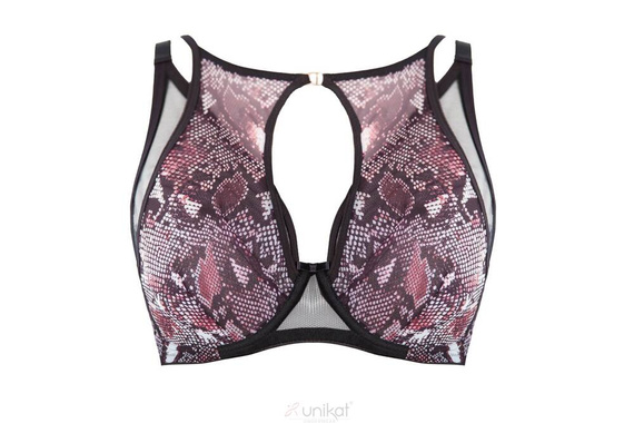 Biustonosz miękki Zuma soft Unikat- czarny