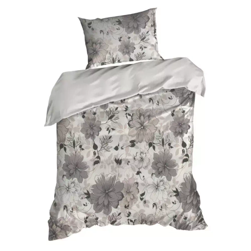 Pościel satynowa Spring 09 Kwiaty Eurofirany biały 