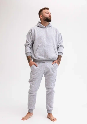 Komplet Męski DK-K-B14 Dkaren szary