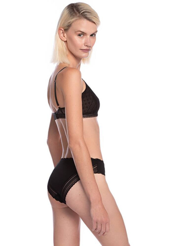  Figi Damskie L-1535 BI  A'2 Lama czarny mix kolor