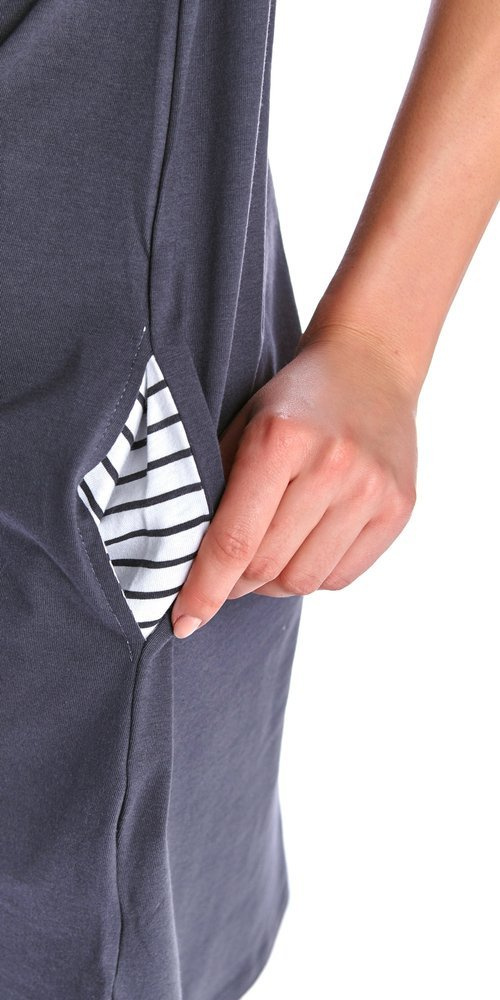 Koszula Nocna do karmienia 9992 Doctor Nap - graphite