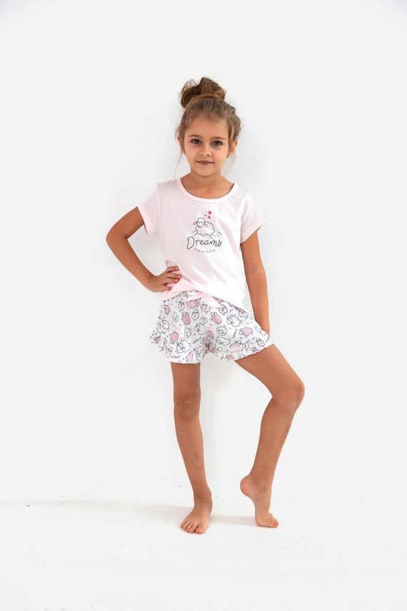 Sensis Piżama dziecięca Lamb Kids -różowy